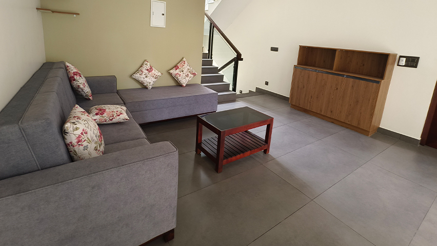 Spacious Living area